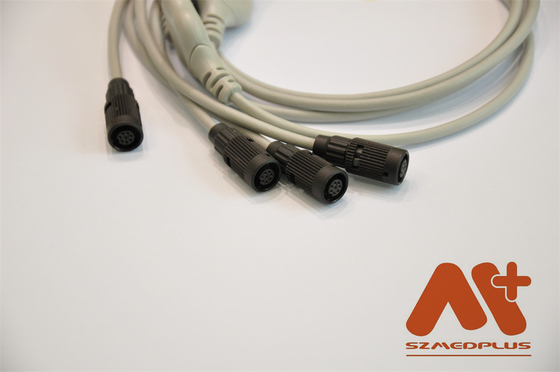 Compatibele Valenta Mn-08 7 lood Holter EKG kabel
