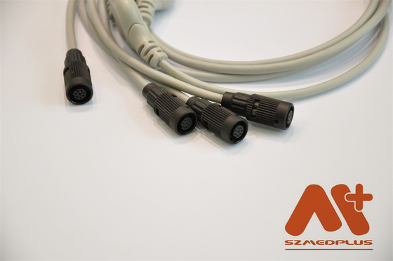 Compatibele Valenta Mn-08 7 lood Holter EKG kabel