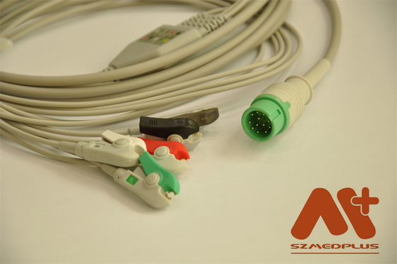 Comen C21 C30 C50 C70 C90 C100 Compatibel Eén stuk 5 lood EKG-kabel