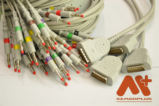GE-het Gezondheidszorgcompatibele systeem direct-verbindt electrocardiogramkabel - 2104727-001