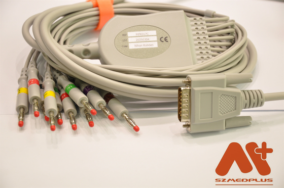 Ambisea 10 Lood-ECG-kabel voor AV-9100 9300 9600 9120 EKG-machine