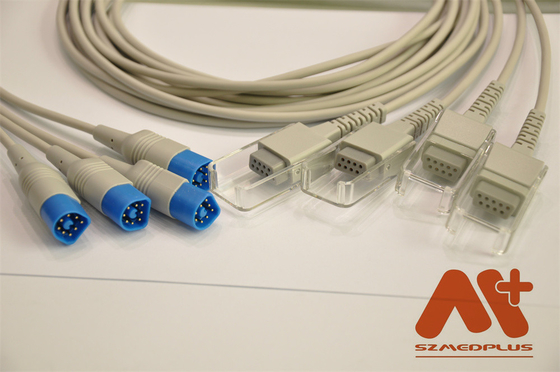 De geduldige Kabel ISO13485 Philips M1943AL van de Monitorspo2 Uitbreiding