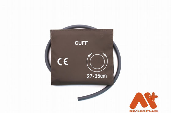 Materieel Volwassen NIBP Manchet 27cm M1574A Philips With Single Hose van Pu